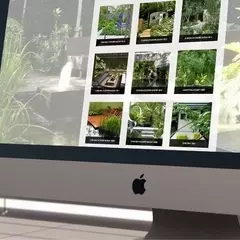 Outdoor Room site on iMac image